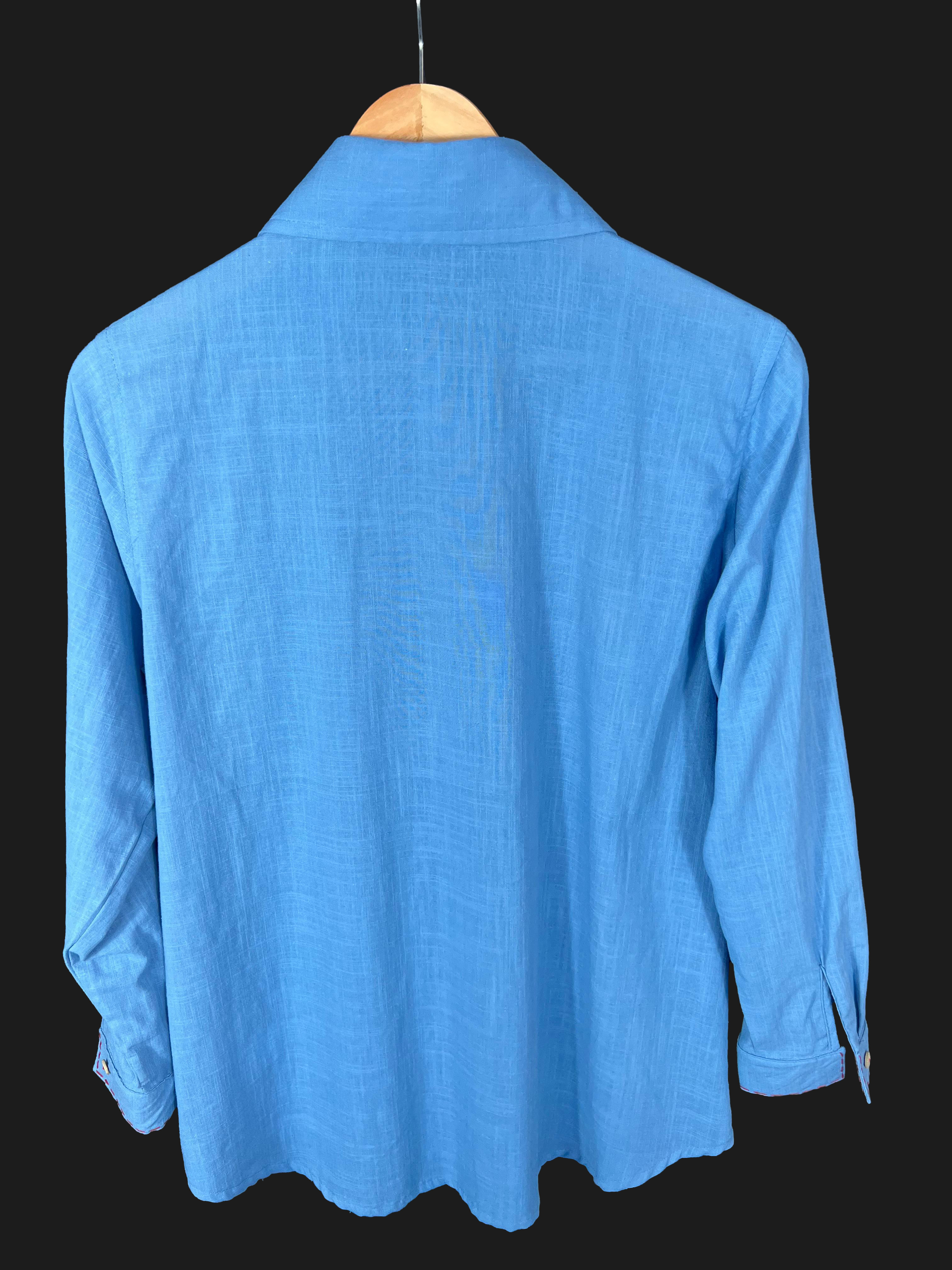 Camisa azul nº4 - vista alternativa