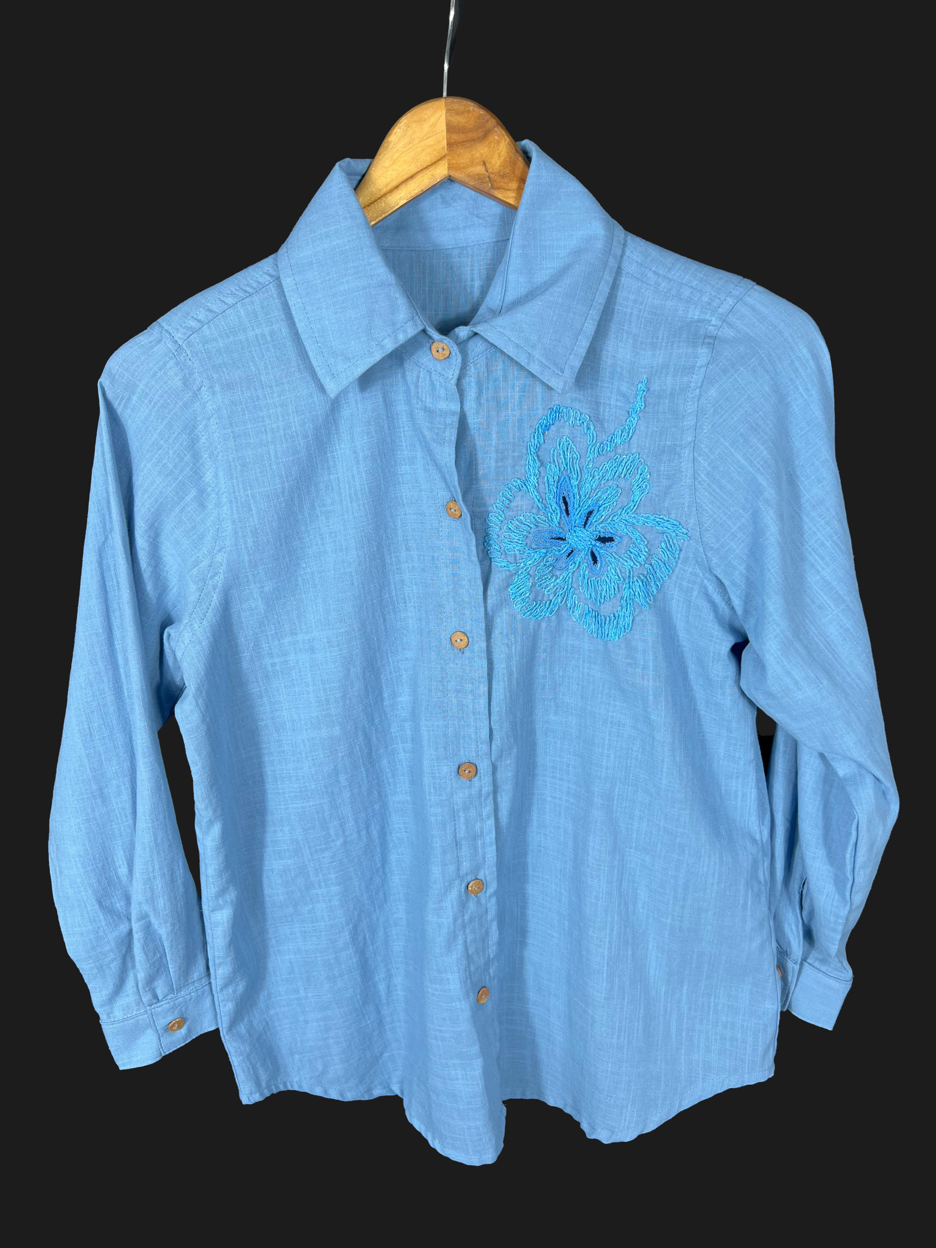 Camisa azul nº7