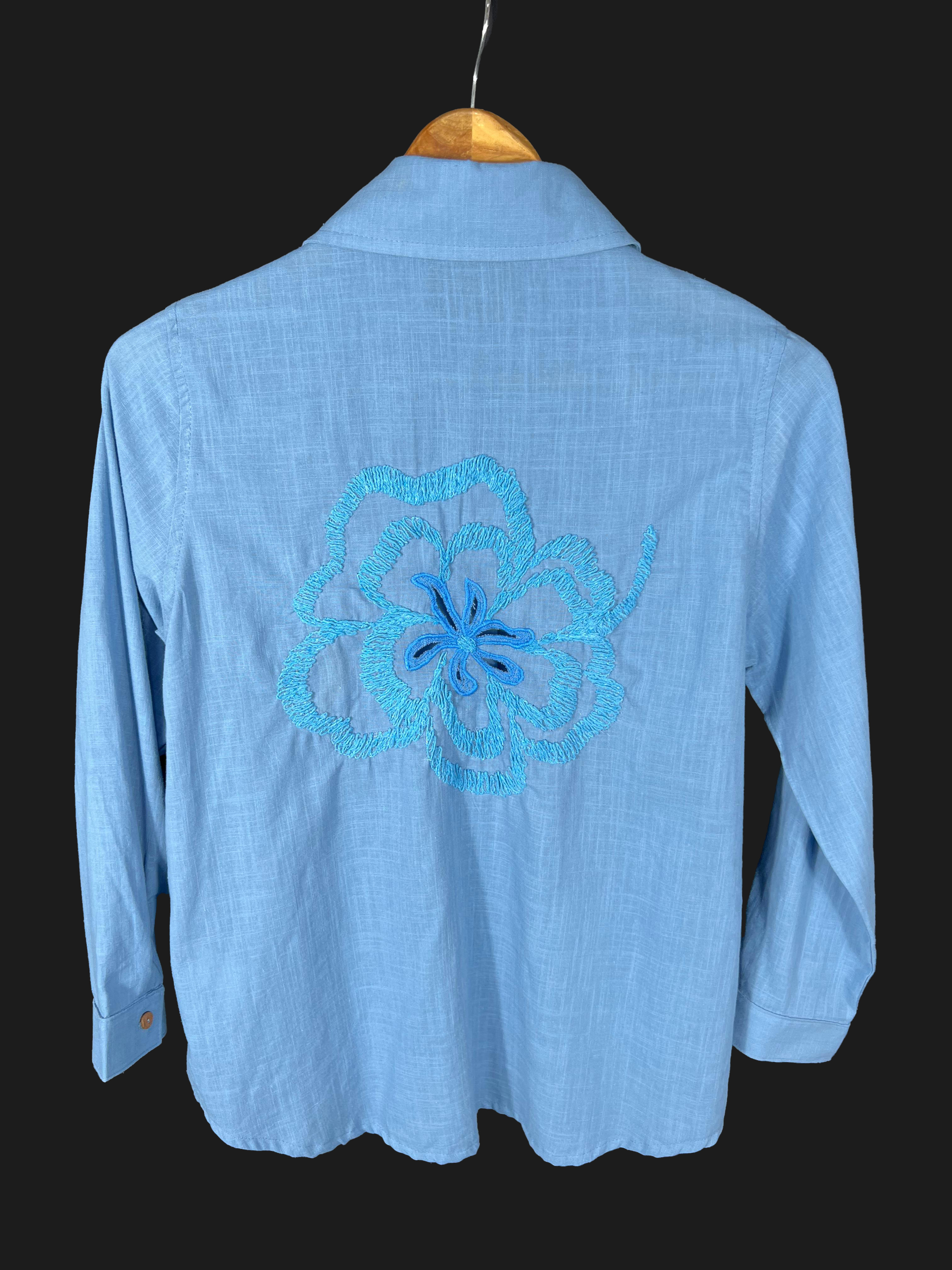 Camisa azul nº7 - vista alternativa