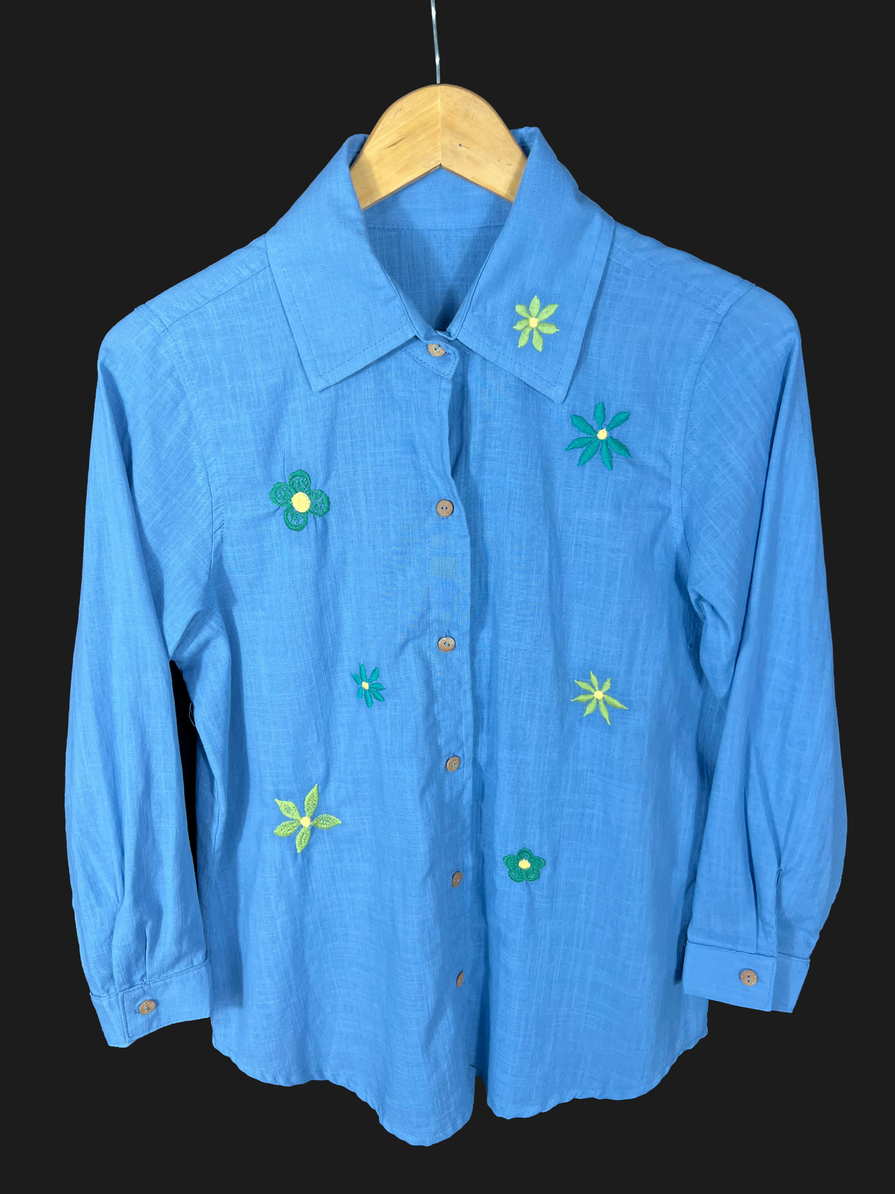 Camisa azul nº8