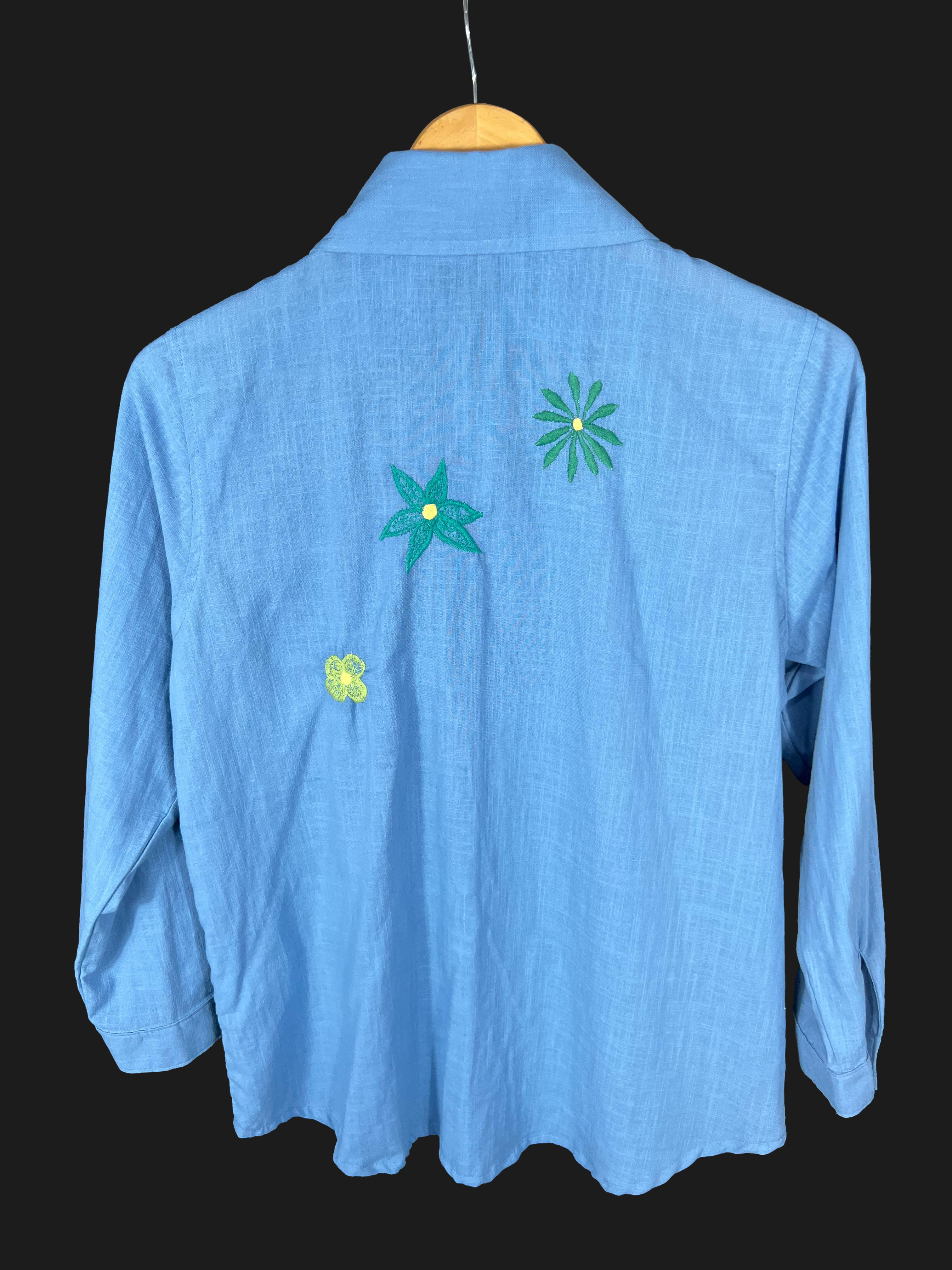 Camisa azul nº8 - vista alternativa