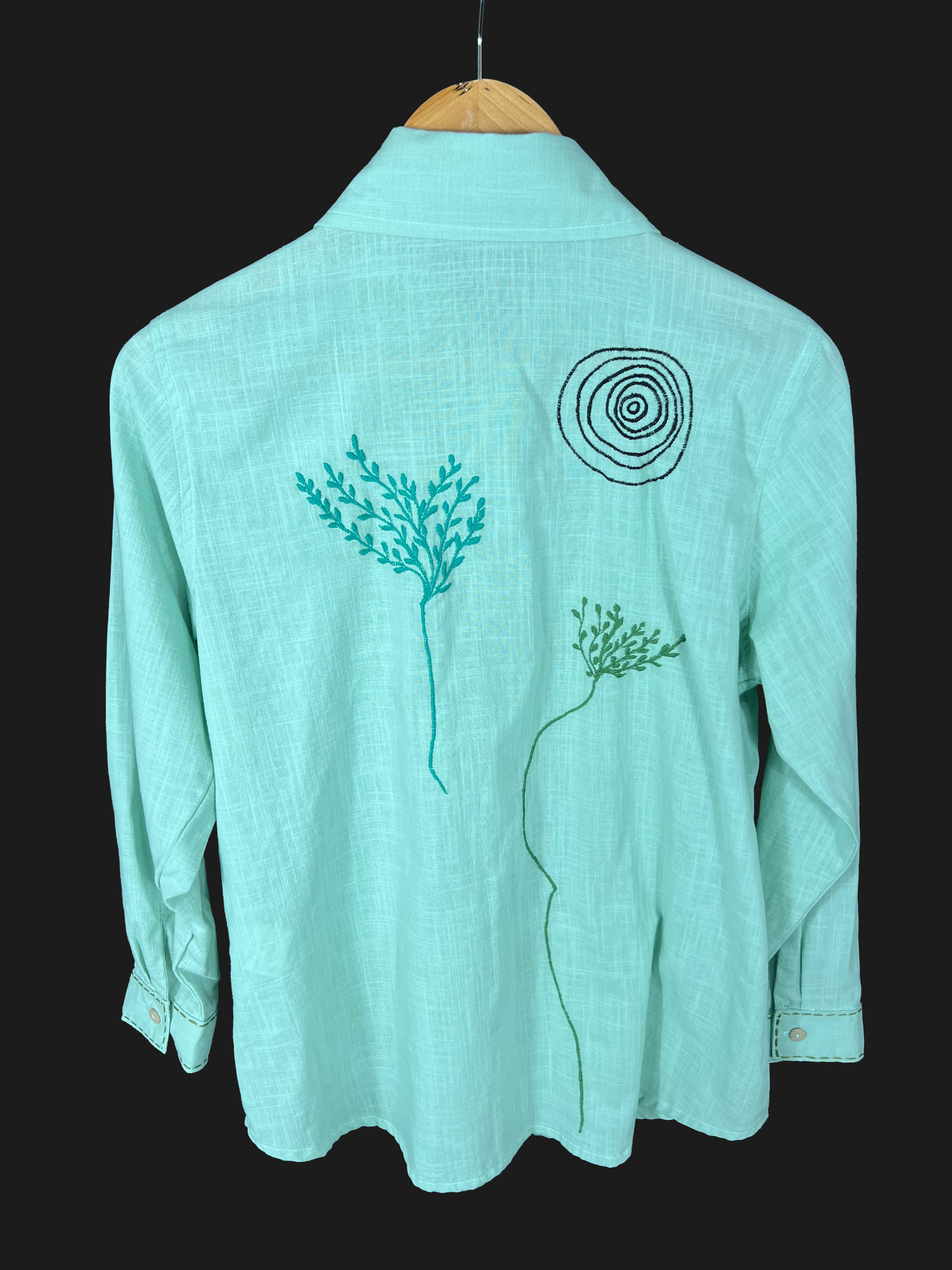 Camisa verde nº5 - vista alternativa