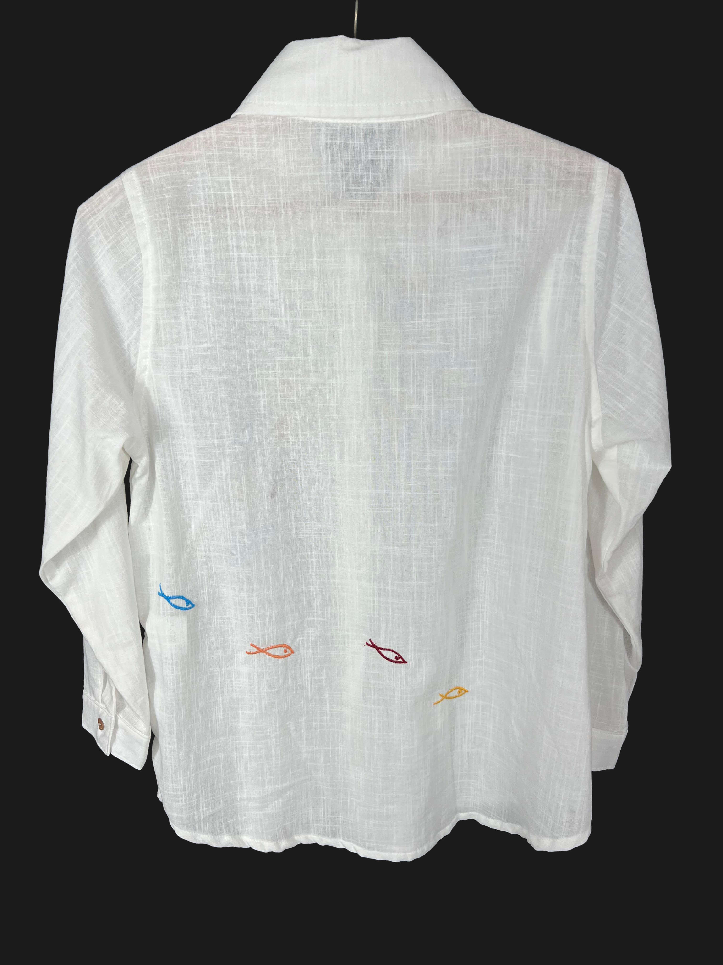 Camisa branca nº7 - vista alternativa