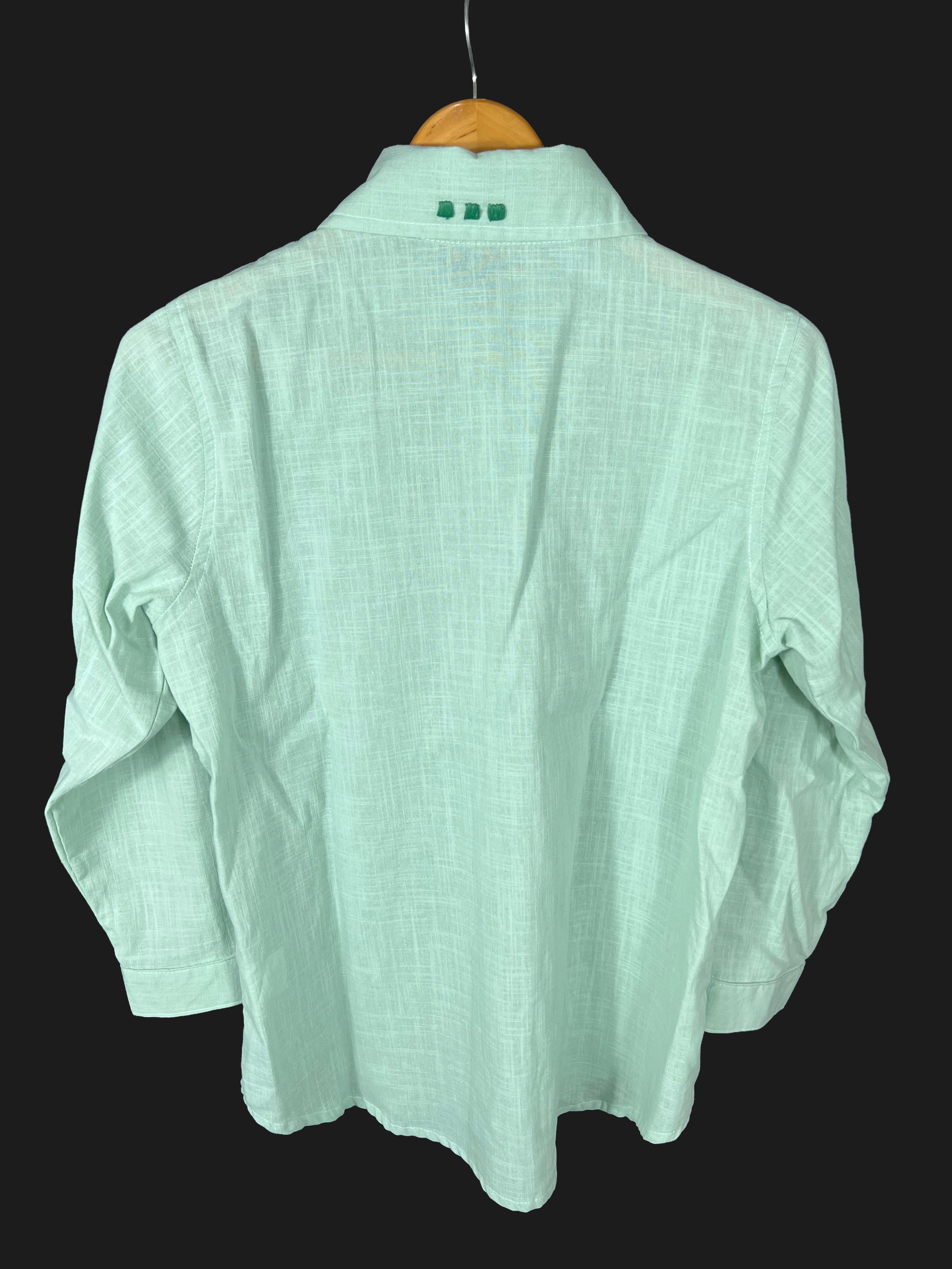 Camisa verde nº5 - vista alternativa