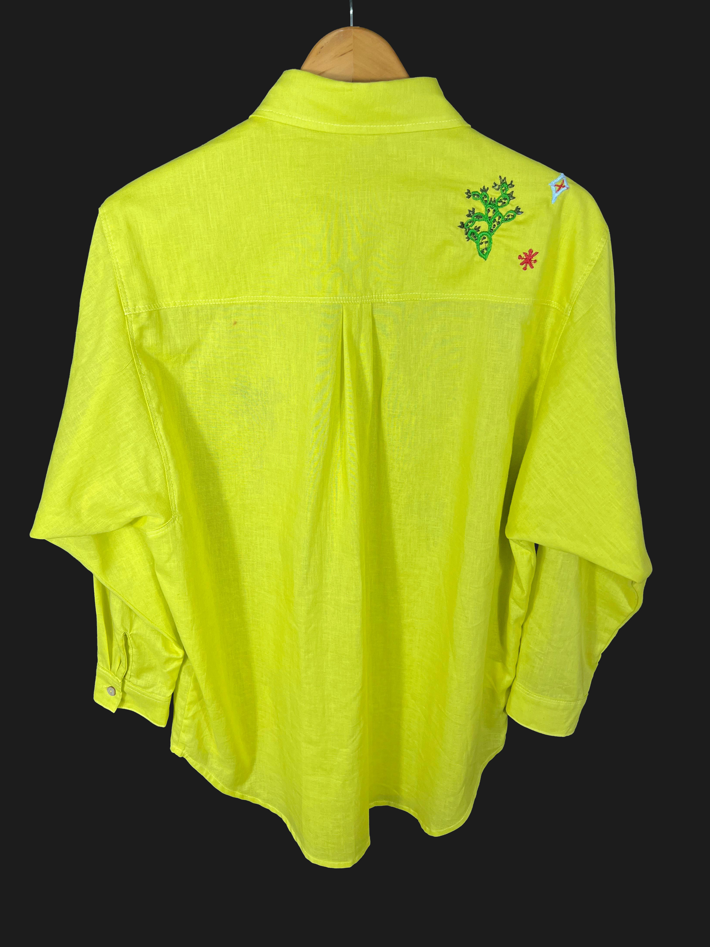 Camisa verde limão nº1 - vista alternativa